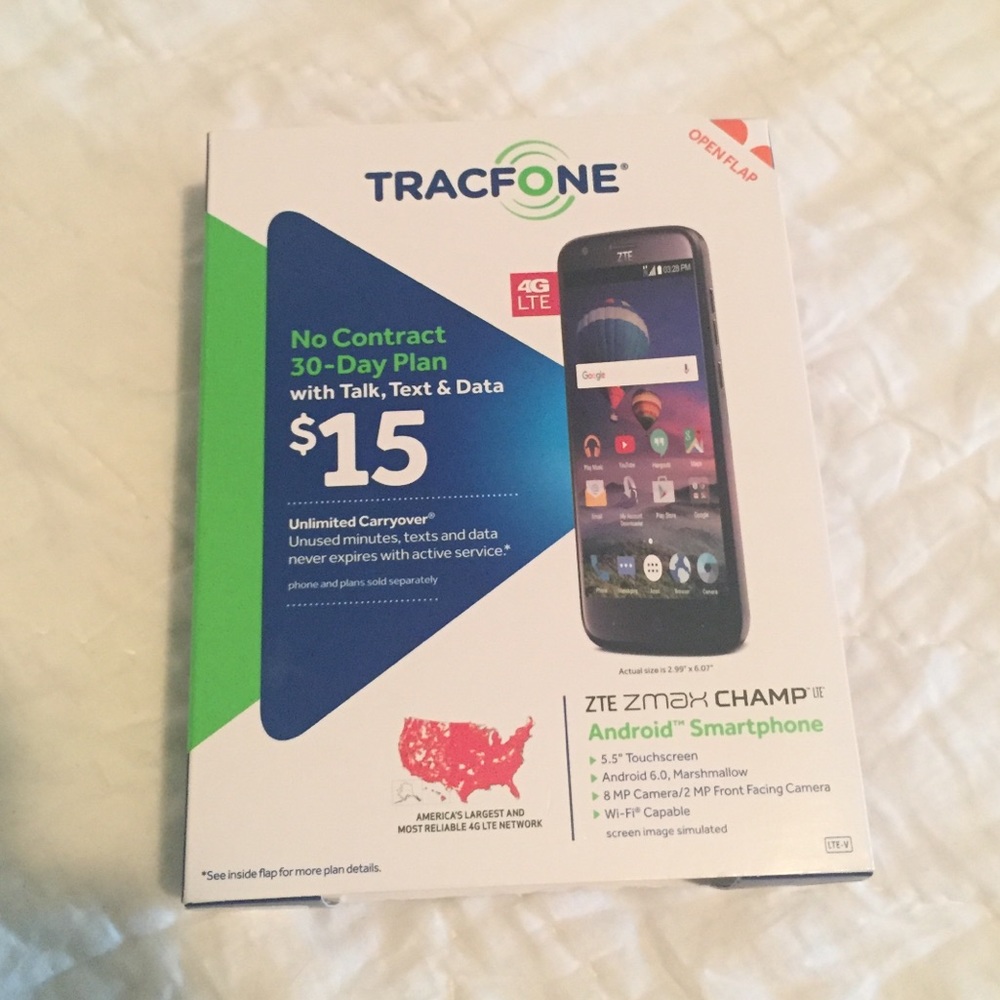 TracFone Android Smartphone 5.5”